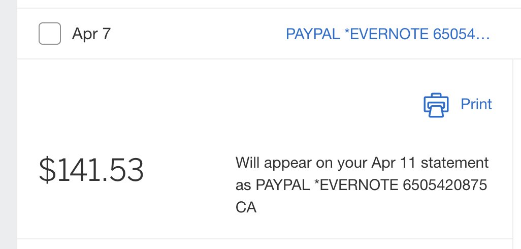 Another year where I get charged for Evernote and think 'okay, this is the last time.' Looking forward to telling myself the same thing again in April 2025.
