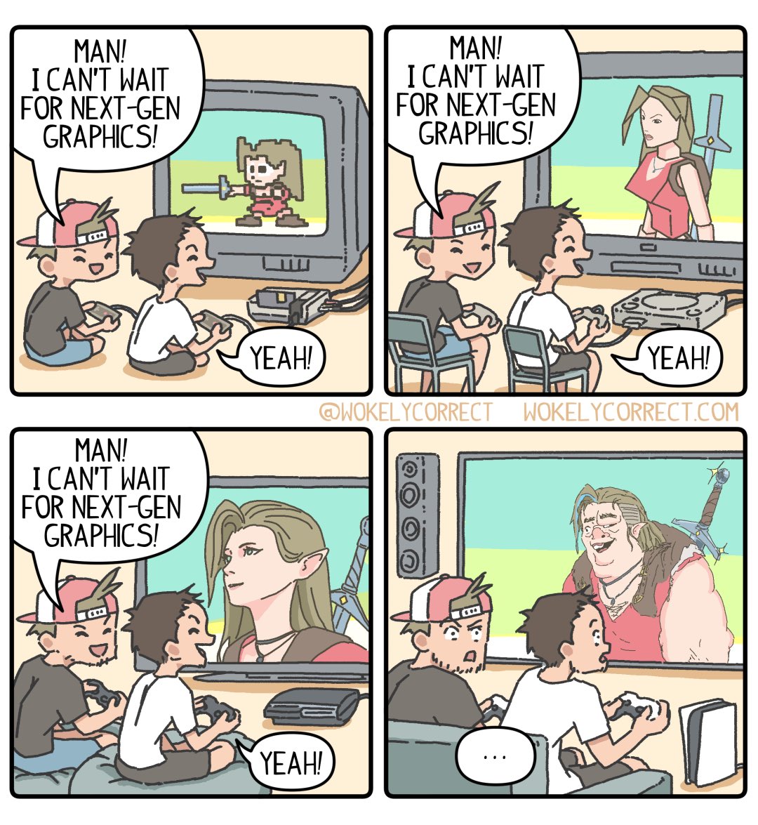 [閒聊] 兄弟！我已經等不及看次世代的畫面了！