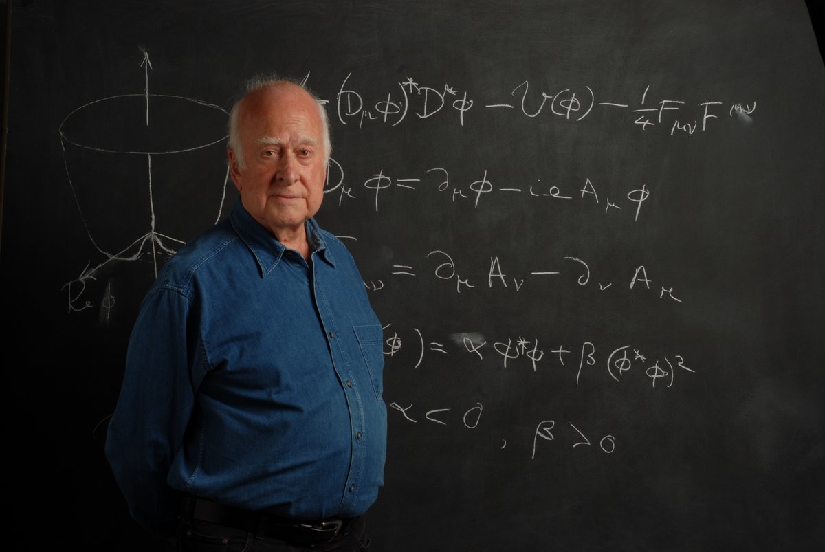 We are sad to announce the death of Professor Peter Higgs. Professor Higgs is best known for proposing a mechanism for how particles acquire mass. Key to this was a particle that subsequently became known as the Higgs Boson. edin.ac/49wxUDn Credit: Peter Tuffy/UoE