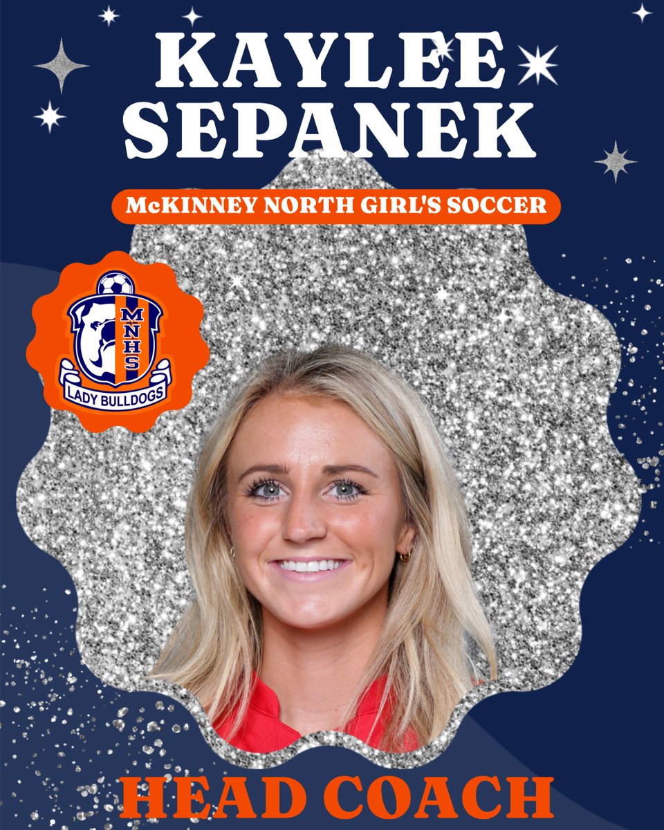 Welcome Coach Sepanek! We are excited to watch you lead the Lady Bulldogs! @mnhssoccer