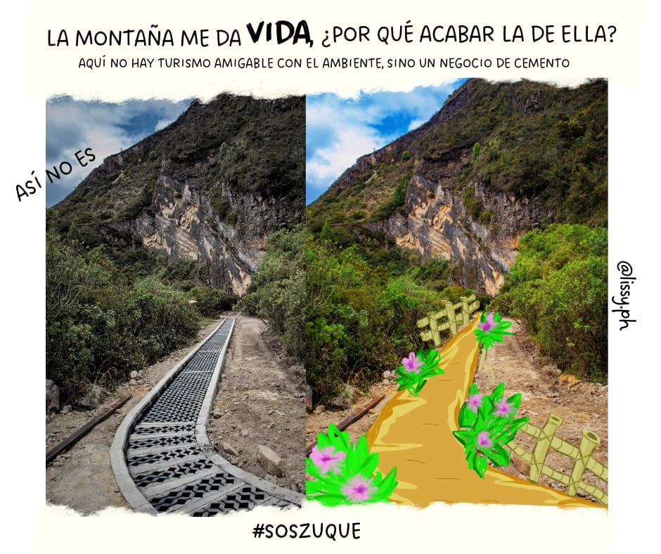 Insistir en obras de endurecimiento en los cerros orientales, más en tiempos de escasez de agua, es inaceptable. Es fundamental que <a href="/CarlosFGalan/">Carlos F. Galán</a> y <a href="/Ambientebogota/">Secretaría de Ambiente</a> recapaciten y revisen esto. Bogotá necesita decisiones de cambio #SOSZuque