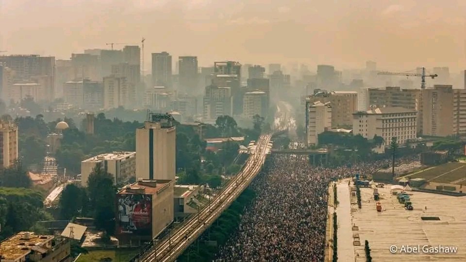 Eidul Fitr celebrations today in Addis Ababa #EidAlFitr2024