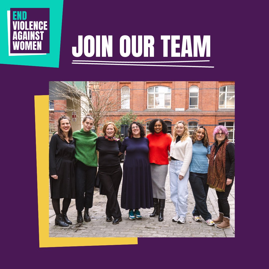 🚨WE'RE HIRING🚨 Are you passionate about ending violence against women, with the skills to drive forward our campaigns? We're looking for two new team members: ⚡️Communications officer ⚡️Public affairs officer Sound like you? Find out more and apply! 👉bit.ly/3WbE3lx