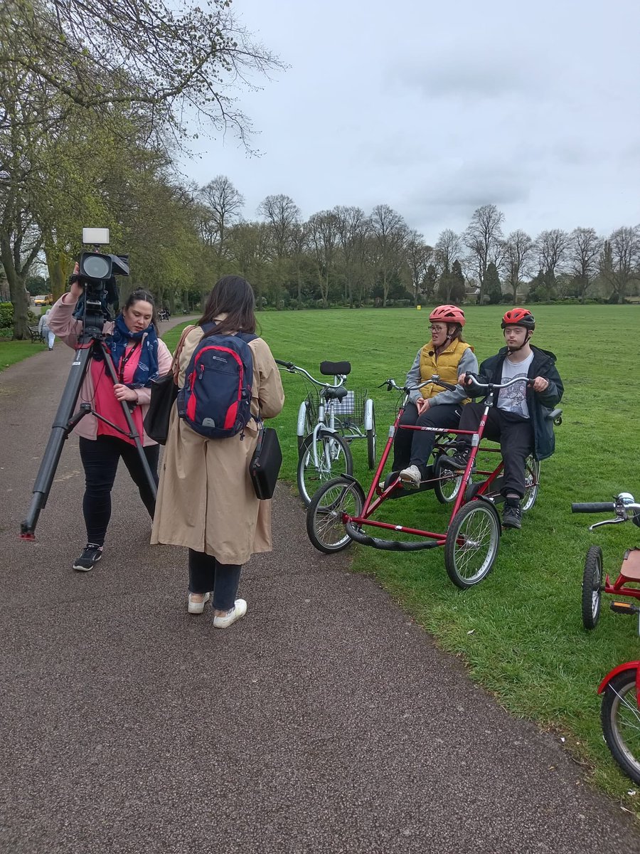 A great day today at Abbey Park! We had 103 attendees - including two from ITV Central 🙂. They were filming most of the morning, for a piece to go out on the 18.00 slot tonight. Set your video recorders...