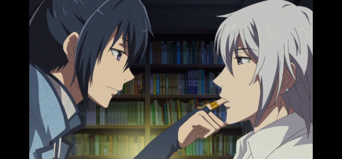 Just finished watching Spiritpact and I didn't need another cute couple to ship but here I am 😭♥️ hope there will be another season. I need more kisses 🥰♥️