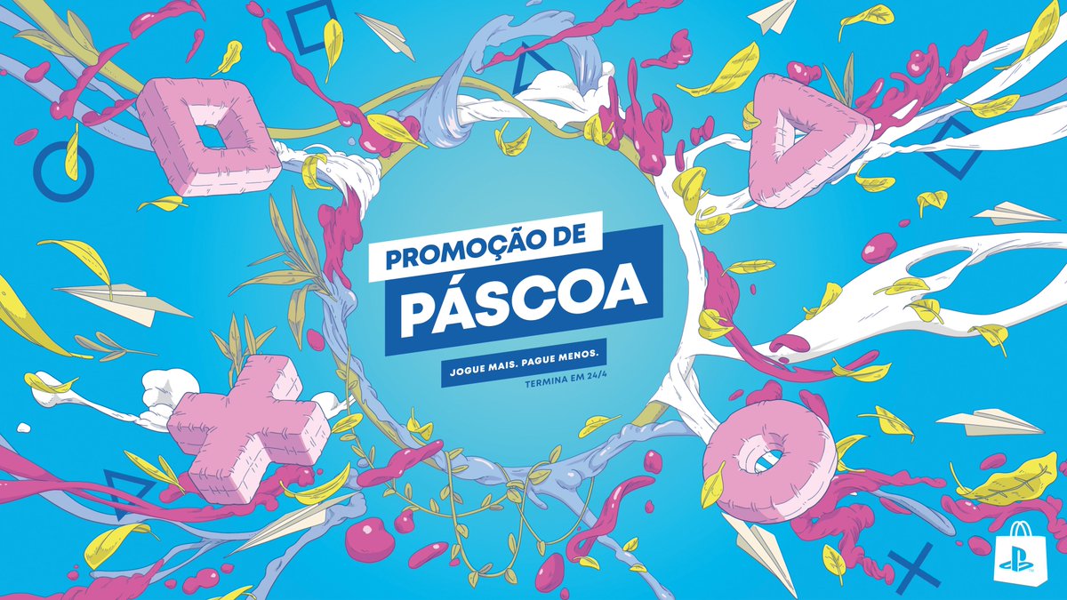 Uma nova onda de jogos chegou à Promoção de Páscoa da PlayStation Store. Saiba mais: play.st/3TUeSAR