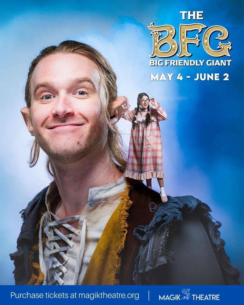 💙 Based on the beloved book by Roald Dahl, “The BFG” tells the story of an orphan girl named Sophie who teams up with an unlikely friend, a big friendly giant, to save the children of England. This fantastical production runs May 4 - June 2. 🎟️bit.ly/big_friendly_g…