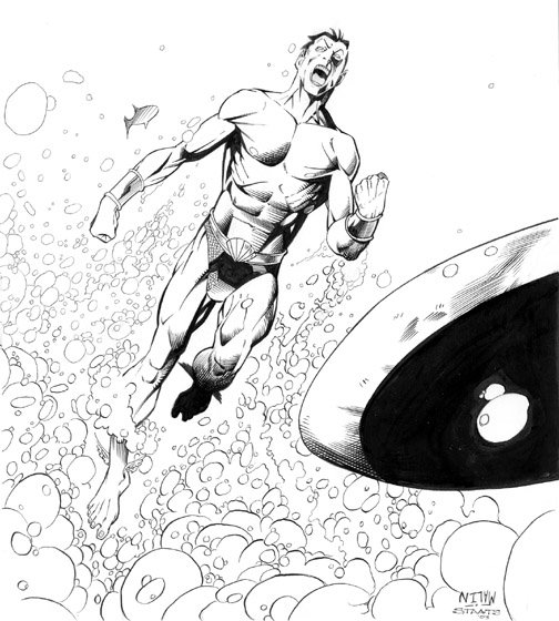 I finished my Aquaman project last month, wherein I read every issue and appearance of Aquaman, ever.

I spent some time looking for a replacement project, when I suddenly hit on the retroactively obvious choice of Namor, the Sub-Mariner. 

#TheLifeAquatic