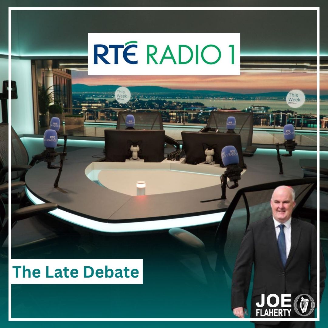 🎙️ Tune in tonight for an engaging discussion on @LatedebateRTE @RTERadio1 at 10pm! I'll joining Mick Barry TD, Senator Marie Sherlock, and @ClaireH_Scott from the SundayTimes. #LateDebate #RTÉRadio1 📻✨