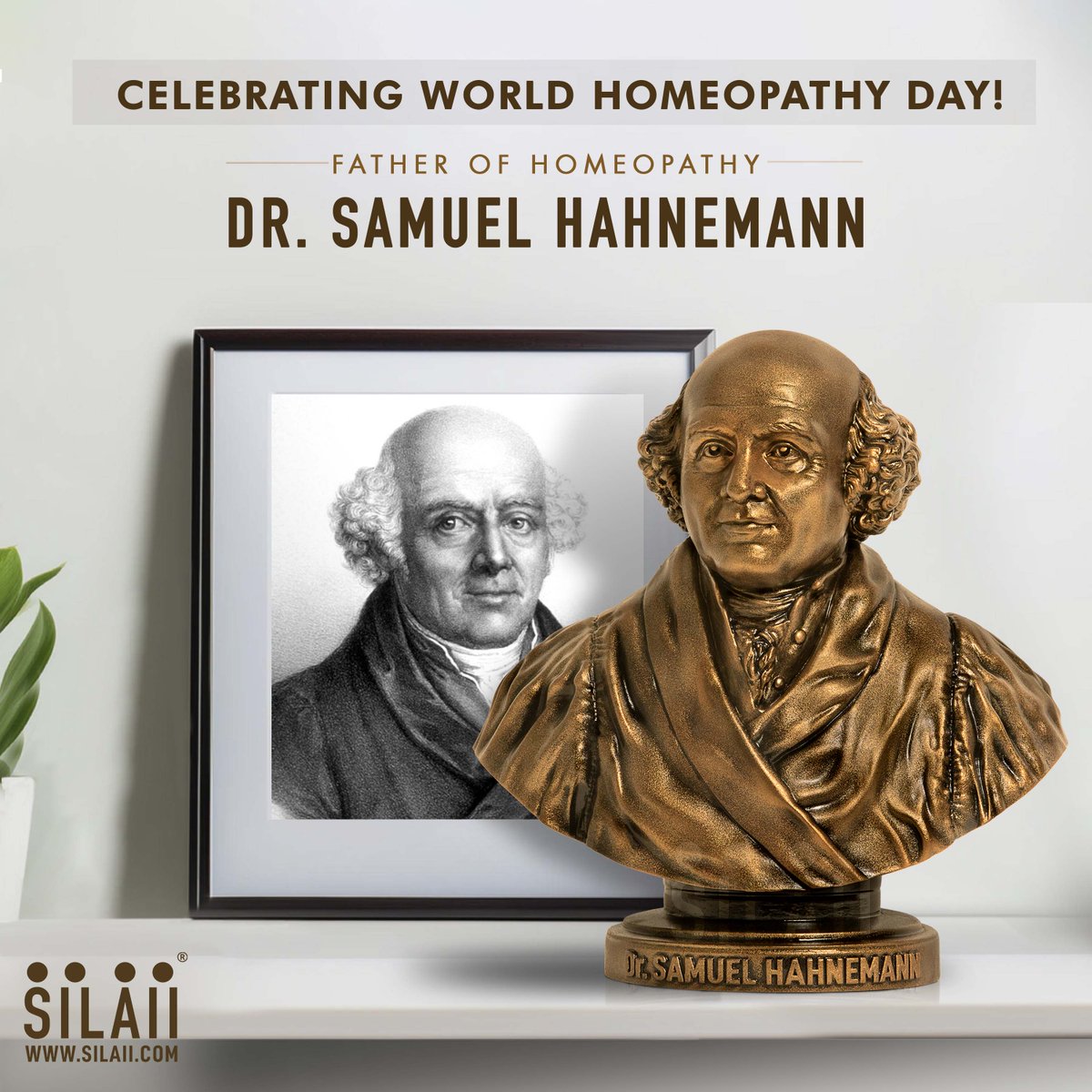 Happy World Homeopathy Day! Today, we celebrate the birth of Dr. Samuel Hahnemann, founder of homeopathy. His comprehensive approach to healing continues to inspire millions worldwide. Let's honor his legacy and the gentle power of homeopathy! #HomeopathyDay #DrSamuelHahnemann