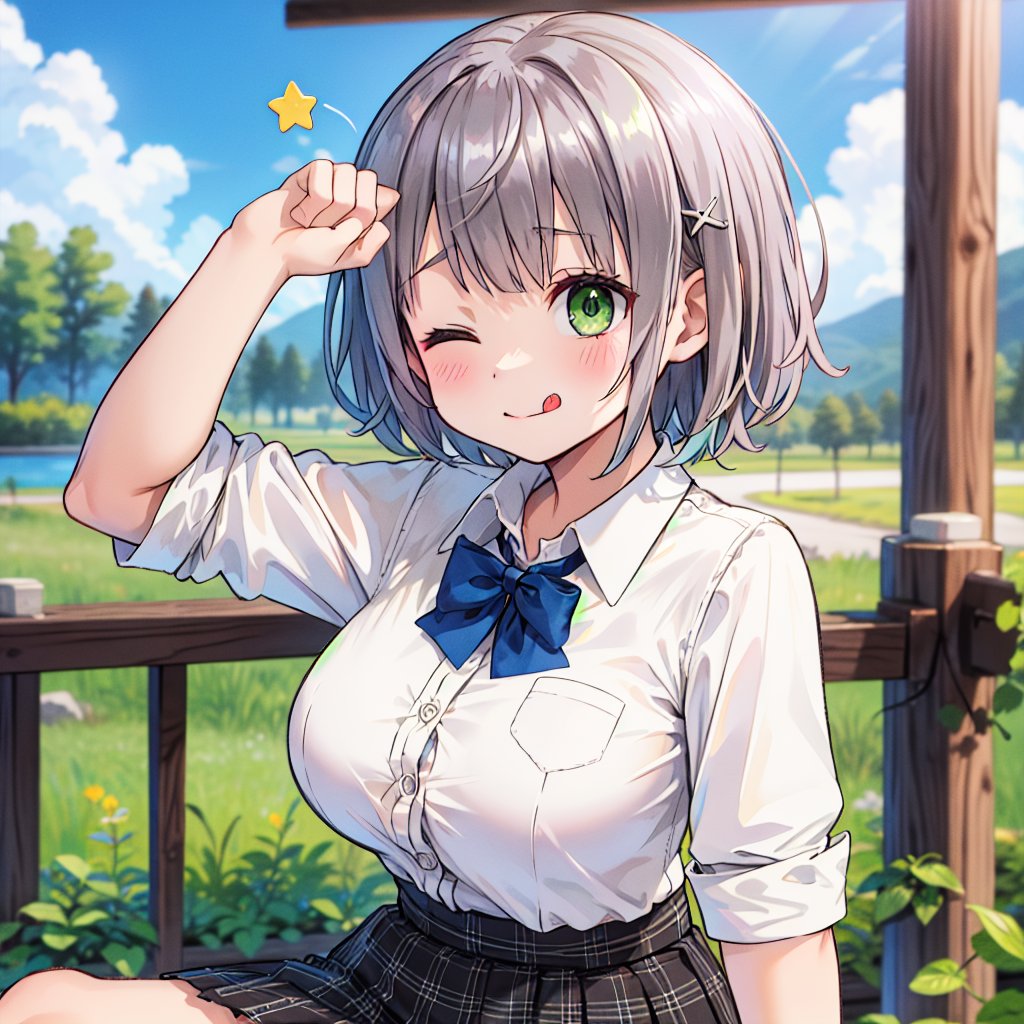 SyaroAIART's tweet image. てへっ☆★
#ノエラート
#AIイラスト