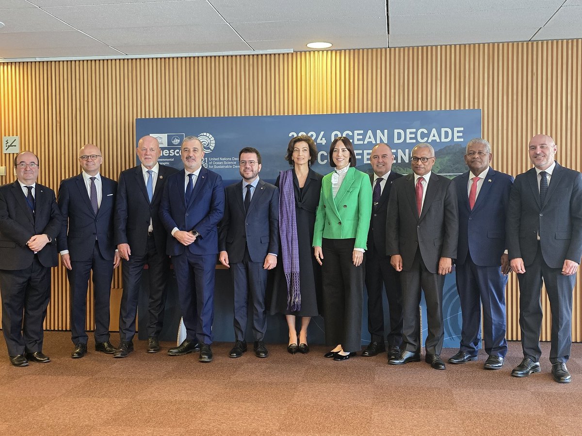 The President of the Republic of Seychelles, Mr Wavel Ramkalawan this morning addressed the 2024 United Nations Ocean Decade Conference High-Level Segment in Barcelona, Spain. Read the full Keynote Speech of the President: statehouse.gov.sc/speeches/6136/…