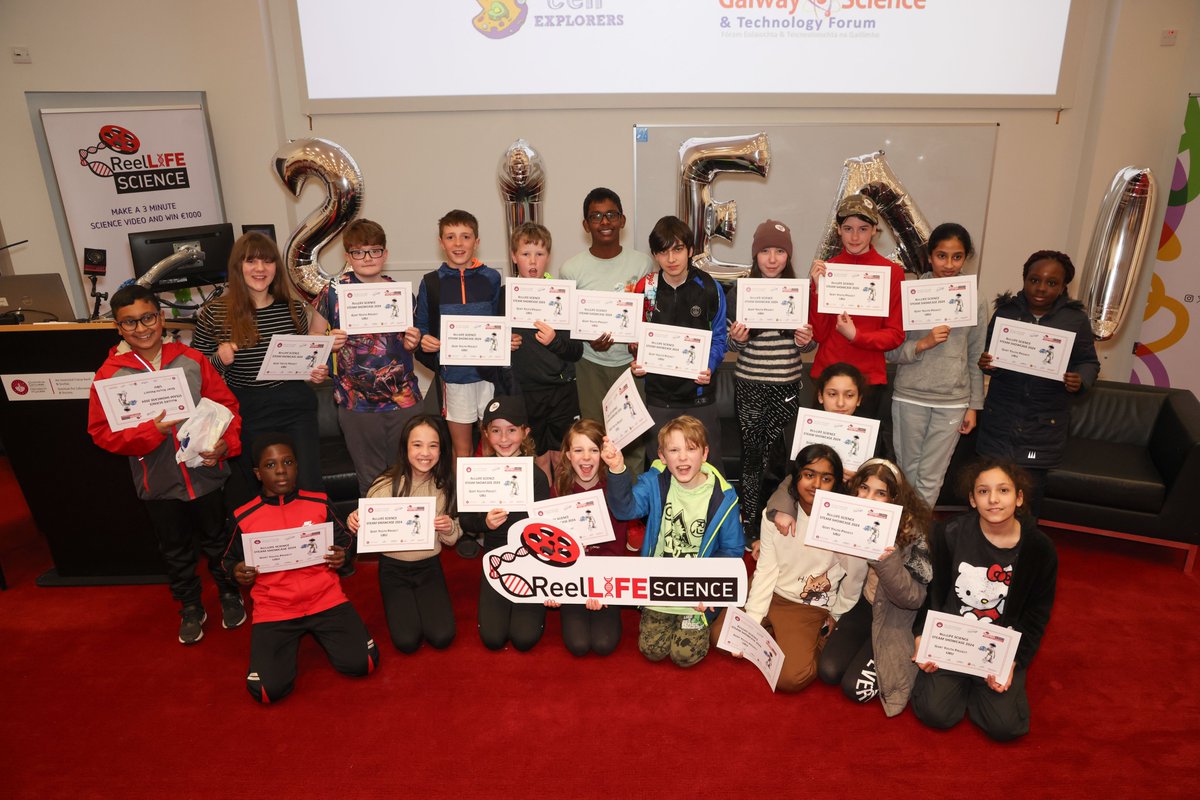 Full STEAM Ahead! Last week, @uniofgalway hosted a STEAM Showcase for 100 science enthusiasts and filmmakers from 10 @Foroige youth services in West of Ireland. Funded by @scienceirel, the event was a joint initiative between @reellifescience & @Foroige ow.ly/zj8C50Rc5oQ
