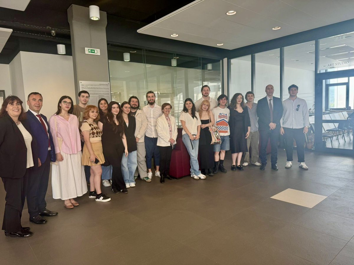 Was pleased to conduct very fruitful meeting with/Dr. Margee Ensign <a href="/EnsignMargee/">Margee Ensign</a> president of American University in Bulgaria @AUBGedu, discussed possibilities of increasing 🇬🇪 students enrollment &amp;scholarships, also met with very promising Georgian Students. <a href="/MFAgovge/">MFA of Georgia</a> <a href="/Nushev/">Yuliy Nushev</a>