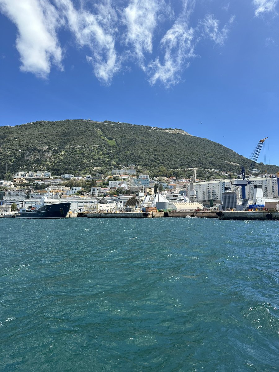 Rock views #Gibdock #Gibraltar #drydock #shiprepair