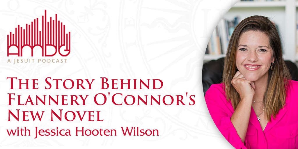 On the new #AMDG pod, Dr. @HootenWilson, Fletcher Jones Endowed Chair of Great Books at @Pepperdine, discusses her new book that gives a literary excavation of Flannery O’Connor's life, legacy and the story that might have been. 🎧 ow.ly/lzO450RceRO