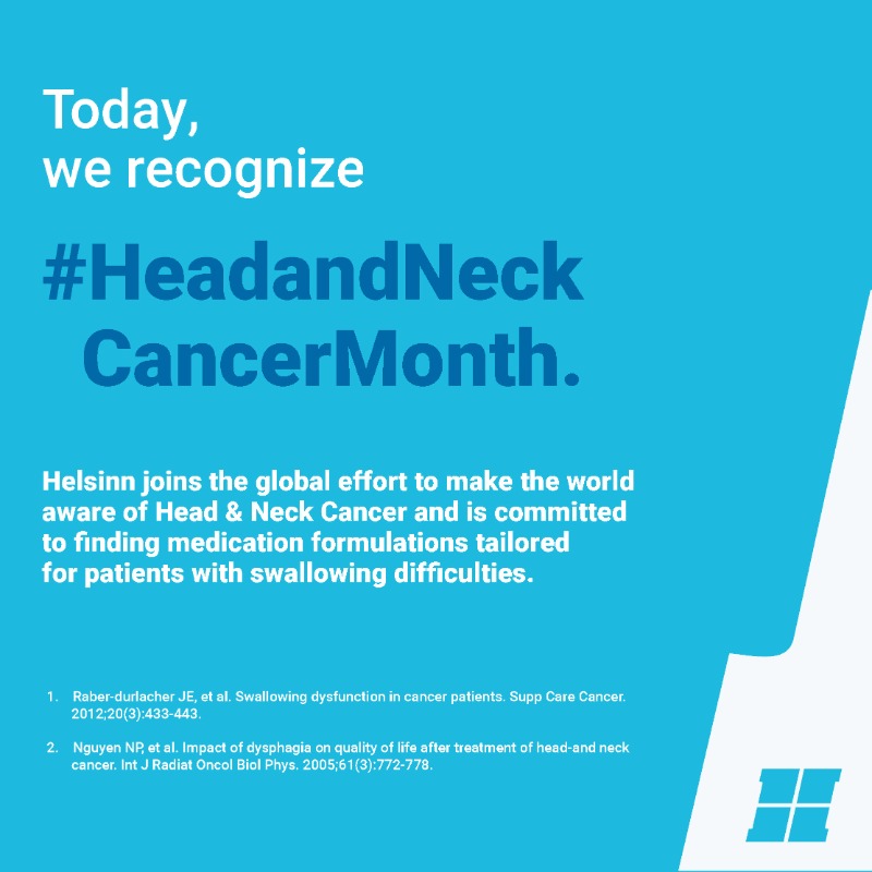 This Head and Neck Cancer Awareness Month, join us in supporting this significant cause to raise awareness about the over 890,000 people diagnosed with head and neck cancer worldwide every year. #headandneckcancer