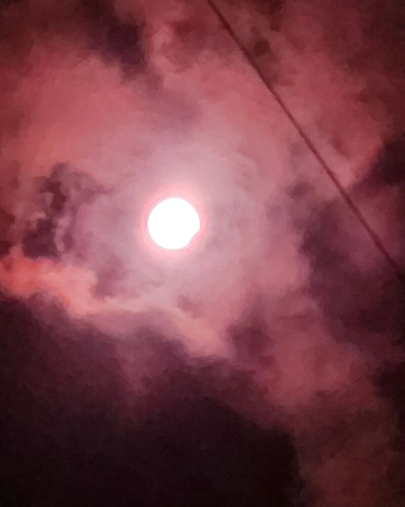 darkslauter's tweet photo. Start to totality

Solar filter to no filter

Bless the clouds for cooperating

Fun phone photos https://t.co/hHf66fvKJG