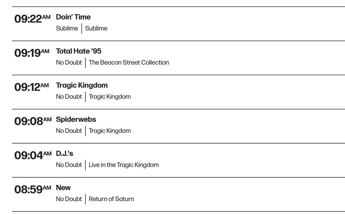Quite a run so far from <a href="/xpnmorningshow/">XPN Morning Show</a> and 90s at 9.