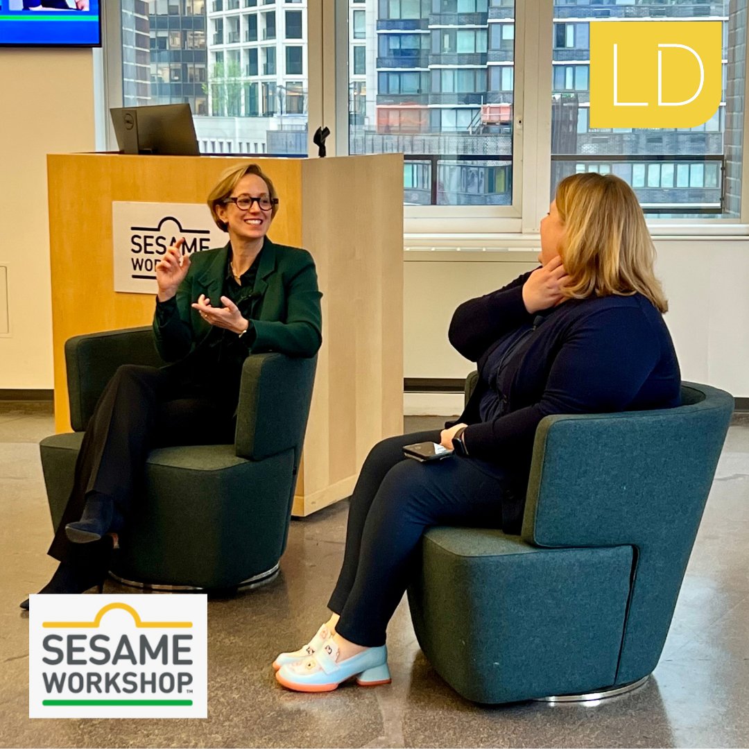 I had the tremendous honor of talking with Alison Bryant, Ph.D., Chief Research, Education, Data, and Impact Officer @sesameworkshop, and the team @cooneycenter about child development and how to support families every step of the way.