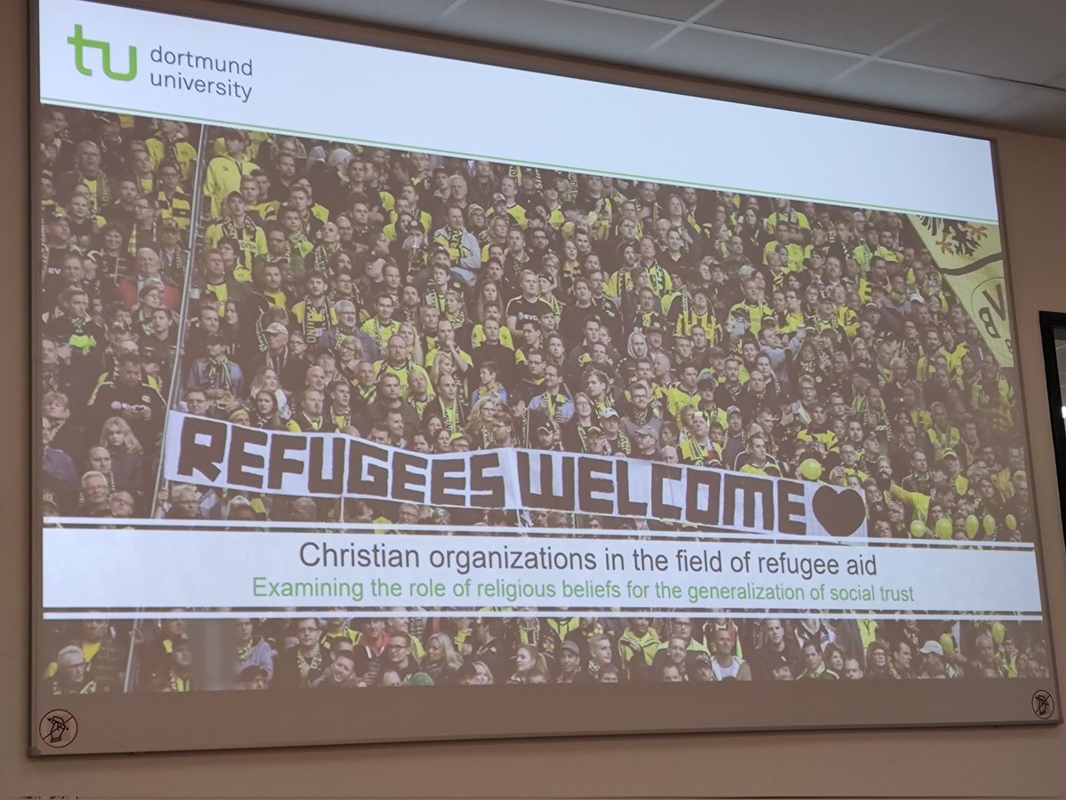 Alexander Unser (@unseralex1) on Twitter photo #isert24 started at <a href="/UniSiegen/">Universität Siegen</a>. In a minute, I will give my presentation about Christian organizations in #refuguee aid.
<a href="/iserttheology/">@ISERTtheology</a> <a href="/TU_Dortmund/">TU Dortmund</a> #isert24 started at <a href="/UniSiegen/">Universität Siegen</a>. In a minute, I will give my presentation about Christian organizations in #refuguee aid.
<a href="/iserttheology/">@ISERTtheology</a> <a href="/TU_Dortmund/">TU Dortmund</a>