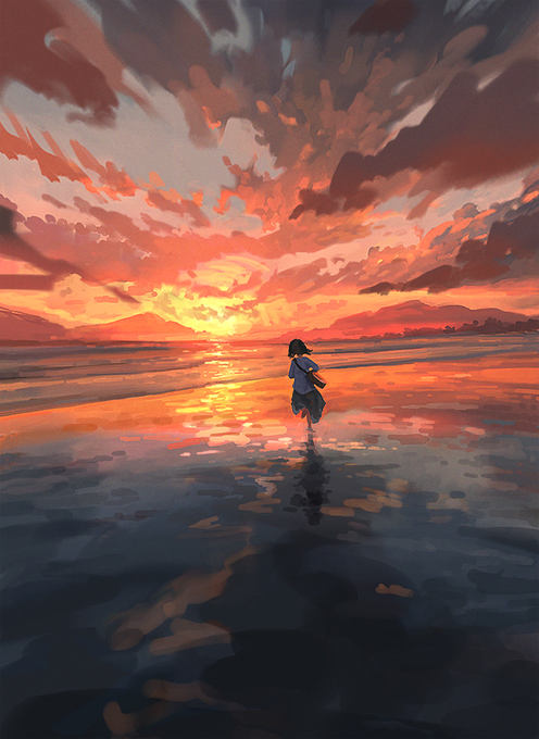 「夕暮れ」のTwitter画像/イラスト(新着｜RT&Fav:50)