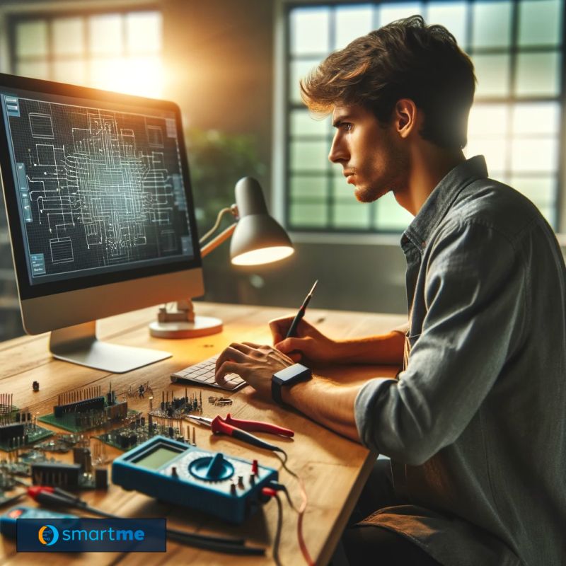 Unlock the full potential of your tech dreams with #SmartMe 💡🔧 From custom #circuitdesigns to innovative #IoT solutions, we transform concepts into reality. Your journey from prototype to product is just one click away. #TechInnovation #ElectronicsDesign #MakeItSmart