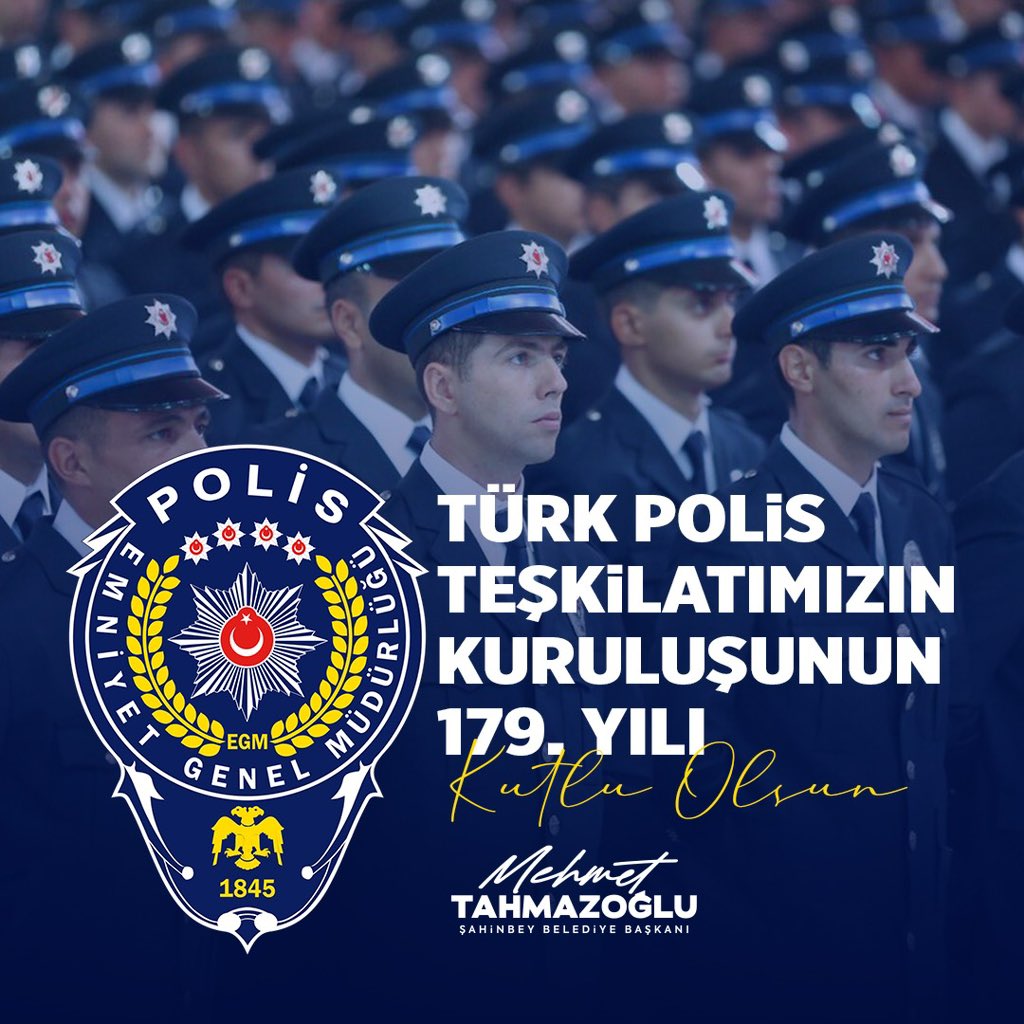 Türk milletinin Kahraman evlatları. Güvenliğimizin ve huzurumuzun teminatı polis teşkilatımızın Polis Haftası kutluyor; Şehit ve Gazi olan tüm kahramanlarımızı saygı ve rahmetle anıyorum.🇹🇷 #PolisHaftası