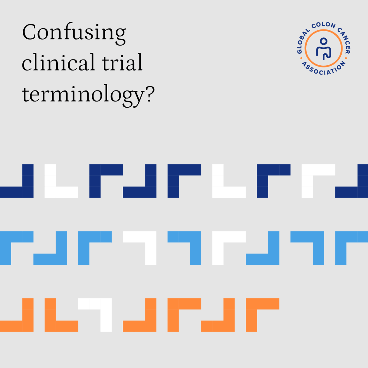 Download our Clinical Trial Basics: Terms to Know to help you navigate the terminology used to describe clinical trials. Learn more here: gcca.info/CTA_Terminolog… #linkinbio #clinicaltrialawareness #colorectalcancer