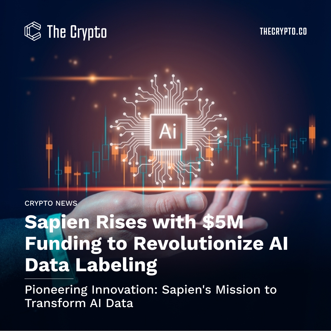 With their recent $5M funding boost, Sapien is set to revolutionize AI with high-quality data labeling💡🚀 Their mission? Create precision AI applications that can truly deliver 🎯. Let’s see what's next! Click to read more! 📚👀thecrypto.co/article/sapien…