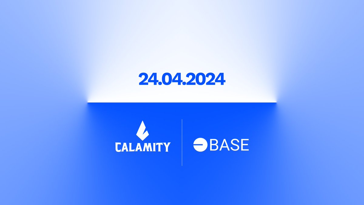 We are excited to announce that @base will be the home for the world of Calamity, ensuring easy access and low fees for our players! Mark your calendars, adventurers! The minting of the Origins Gemstones collection is set for 24.04.2024✨