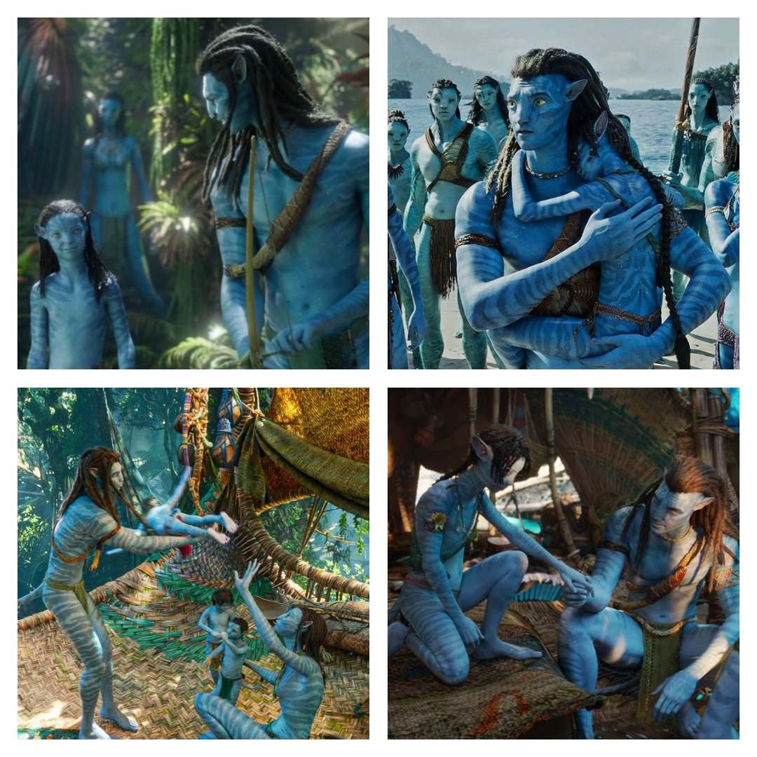 Father Jake Sully.
#Avatar #AvatarTheWayOfWater 
#Navi #JamesCameron