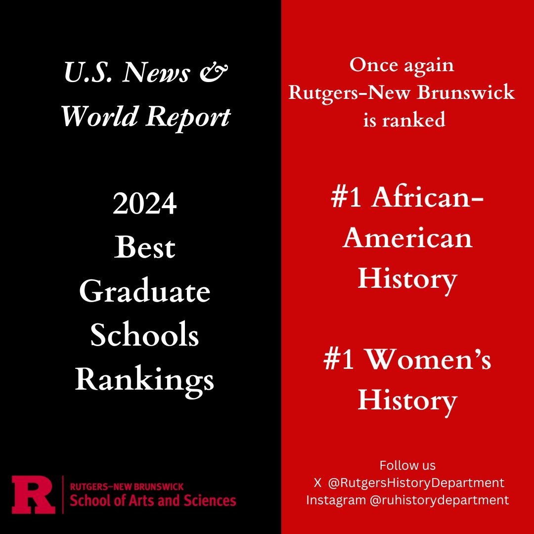 Rutgers History Department (@RUHistoryDept) on Twitter photo 2024-04-10 13:29:56