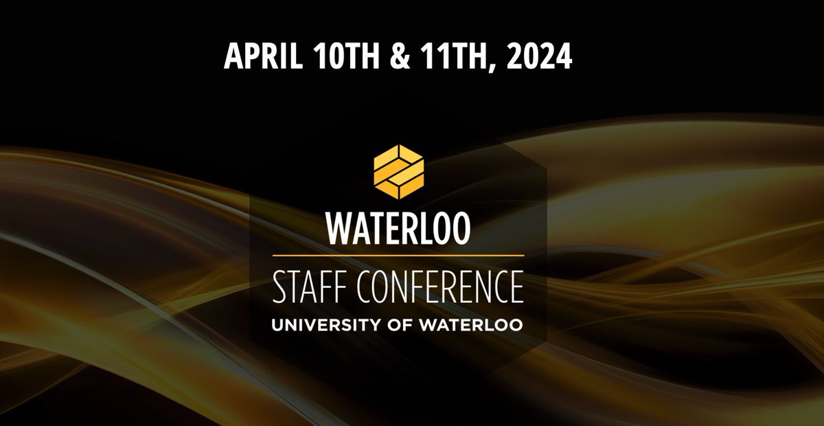 It was my pleasure to welcome staff to #UWaterloo's 16th Staff Conference this AM. This event is developed by staff for staff; supported by @OHDuwaterloo. Who we are as an institution starts with our people. The work they do is critical to advancing our vision for the future.