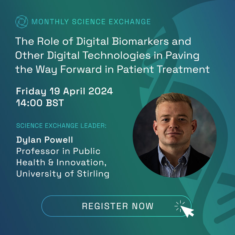 Don't miss our FREE webinar exploring the future of patient treatment with digital biomarkers and technologies, featuring Dylan Powell from the University of Stirling! 🧬 📆 Friday 19th April 2024 🕓 14:00 BST 🖥️ Register here: hubs.la/Q02sp0pt0 #OGBiomarkers
