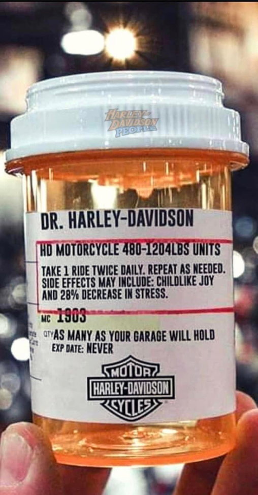Dr's Orders!
#bikelife #prescription #ride #harleydavidson #motorcycle #riding #motorcycles #lifebehindbars