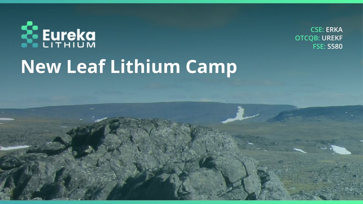 🗺️ Eureka Lithium owns 736 sq. km covering multiple claim blocks, including the “Zig Zag Property”, in the New Leaf Camp
Learn more about the New Leaf Camp ⇒ stockmkt.info/3vtLNUR 
#LithiumMining #InvestInLithium #mininglithium #CSEstocks #OTCMarkets
🇨🇦 $ERKA | 🇺🇸 $UREKF