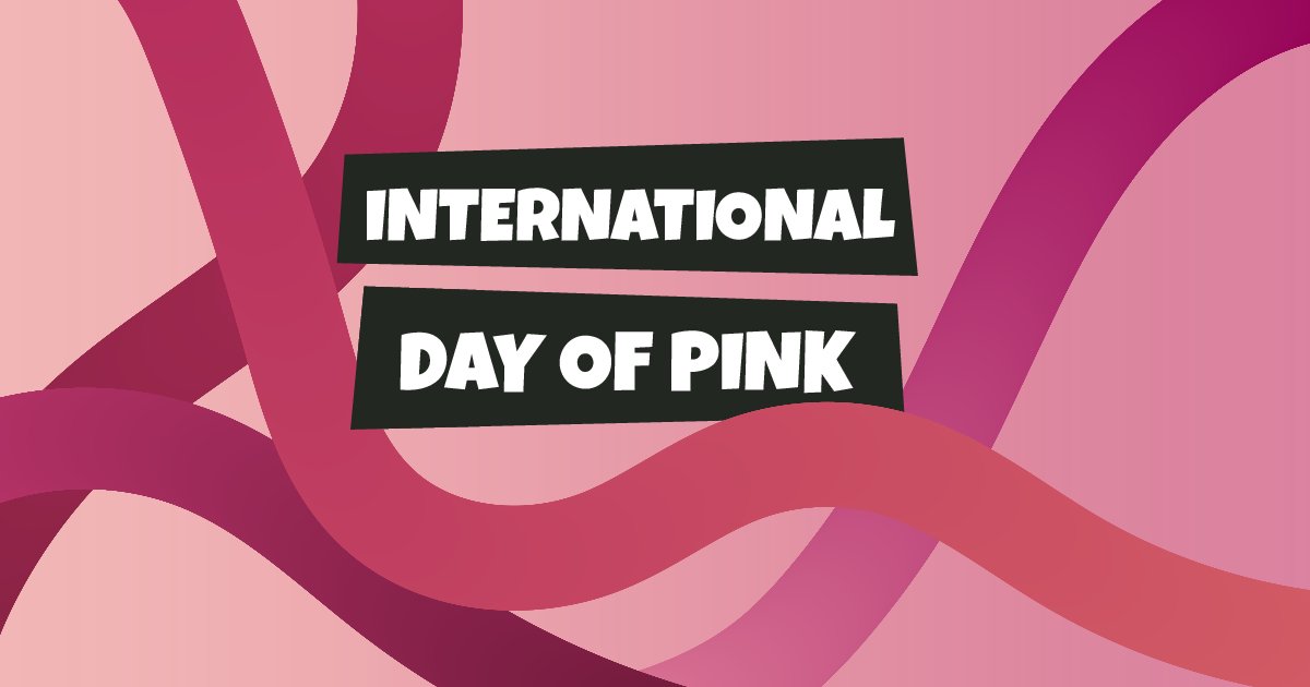 Happy International Day of Pink! Let's stand together against discrimination and celebrate allyship! 🩷 #internationaldayofpink