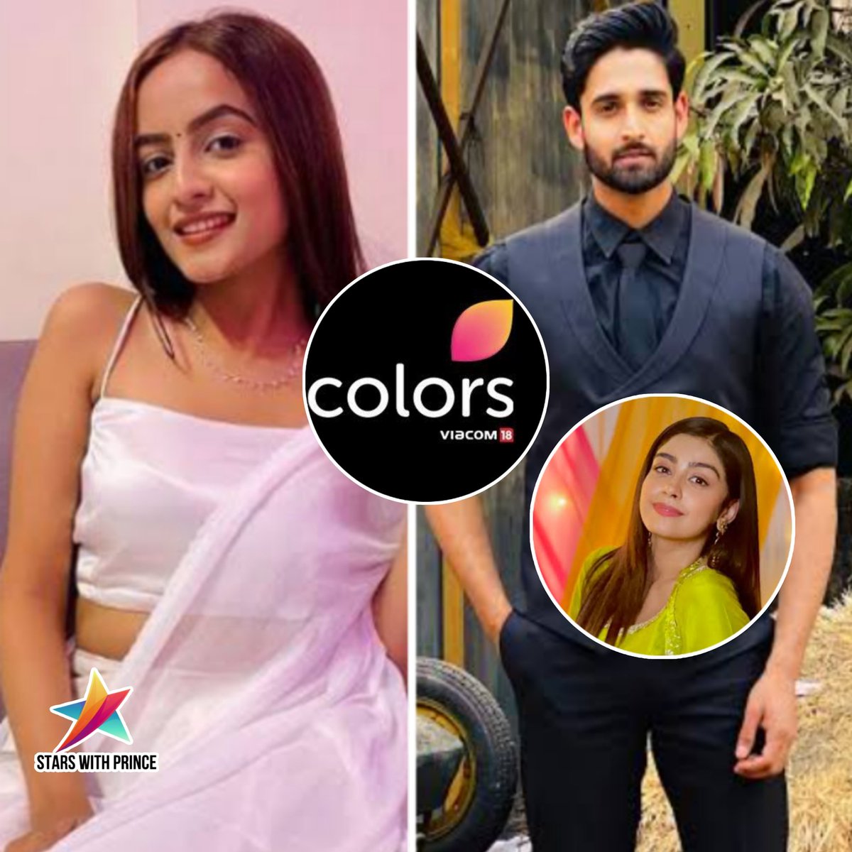 #Starswithprince 🗞️ 

#YeshaHarsora ~ #Twinklearora & #Farmanhaider to Play Leads in #Colorstv Upcoming show !! #Nehasolanki Opts Out !! 💌