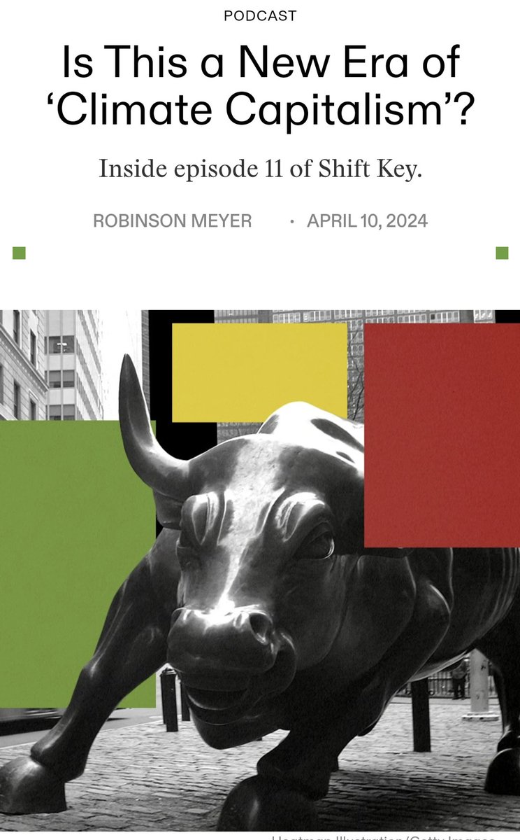 Can capitalism solve the climate crisis? Is the drive for profit the hero of the story, or simply an expedient incentive by which policy can wrestle capitalists into working for the public interest? I'm excited to share our first LIVE episode of SHIFT KEY featuring Bloomberg…