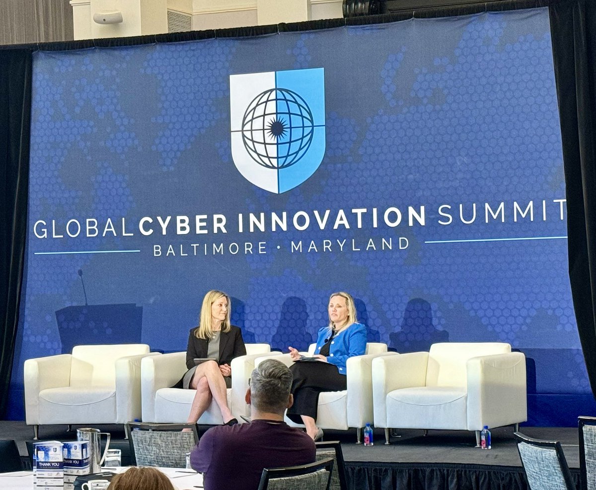 RGB_Lights's tweet image. @adamski_morgan and @katieg650 giving expert insights into the state of cybersecurity threats in 2024. Great talk at the Global Cyber Innovation Summit #GCIS Baltimore.  @NSACyber.