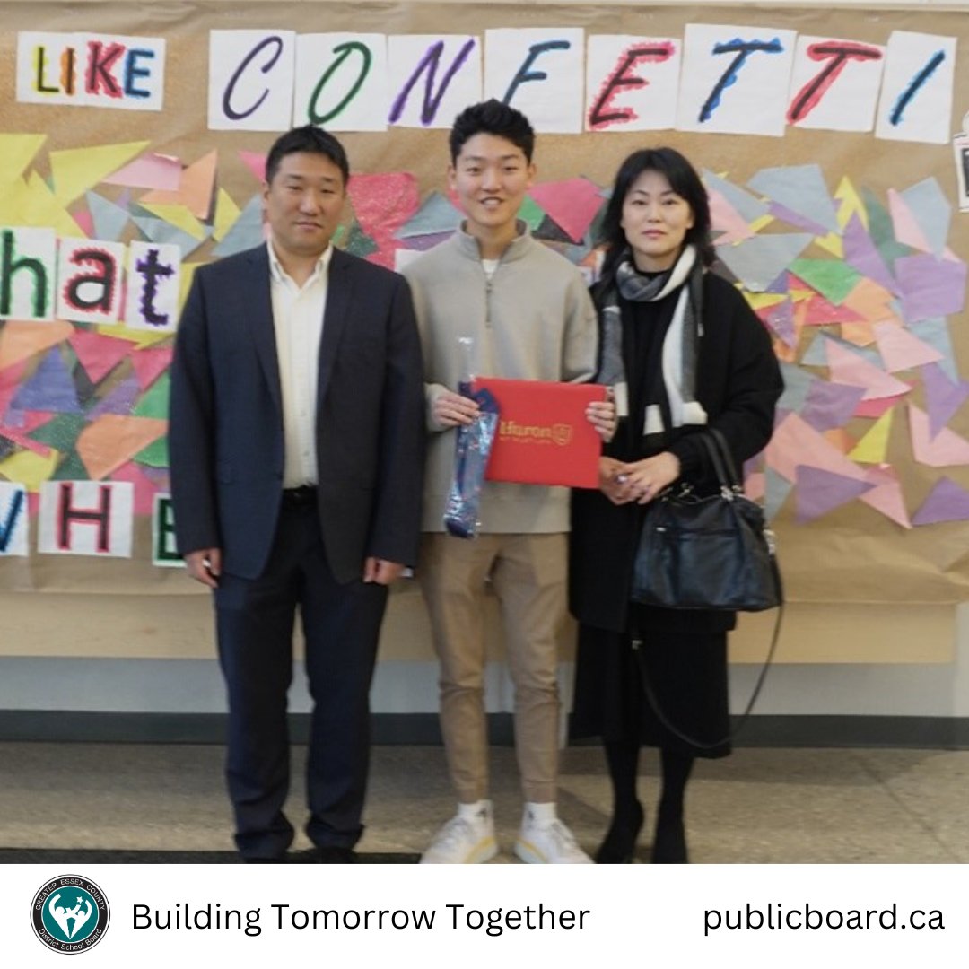 The GECDSB sends our congratulations to David Kim, a Grade 12 student at Leamington District Secondary School, who has accepted the prestigious Hellmuth scholarship from Huron University College at Western University. Staff from Huron University College surprised David by…