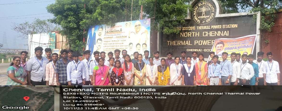 Industrial Visit to Thermal Power Station, North Chennai by EEE dept. Students visited the plant on 10.11.23
#npsbect #iv #industrialvisit #thermalpower