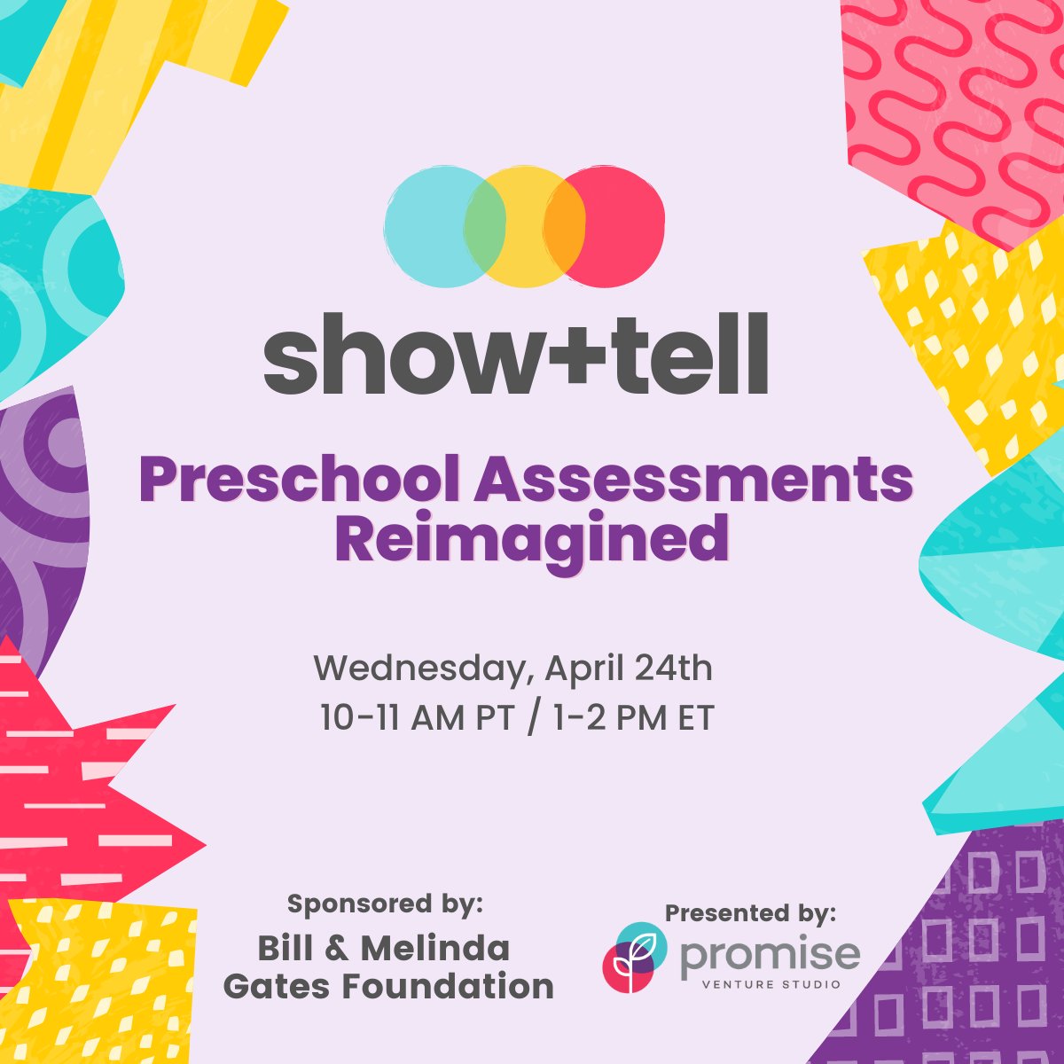 Join #ToolsCompetition partner @innatepromise to learn about the latest innovations in #EarlyLearning assessments at their Show+Tell event on April 24. Register and learn more! bit.ly/st-preK
