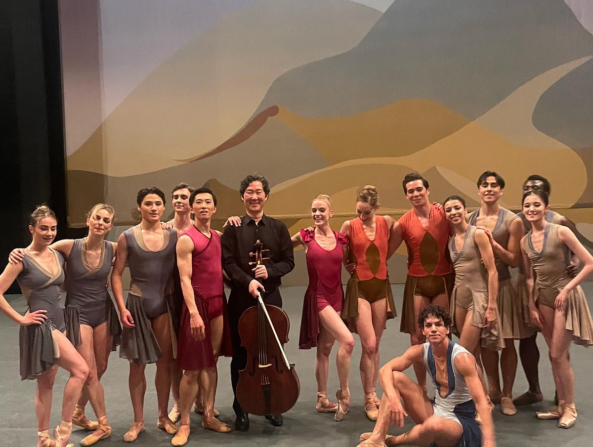 Congratulations to choreographer Nicolas Blanc, the @sfballet and conductor Ming Luke for a stunning performance of 'Gateway to the Sun' set to my cello concerto, DANCE, performed live by cellist Eric Sung and the @SFBalletOrch. Behind the scenes below: youtube.com/watch?v=y4gBT6…