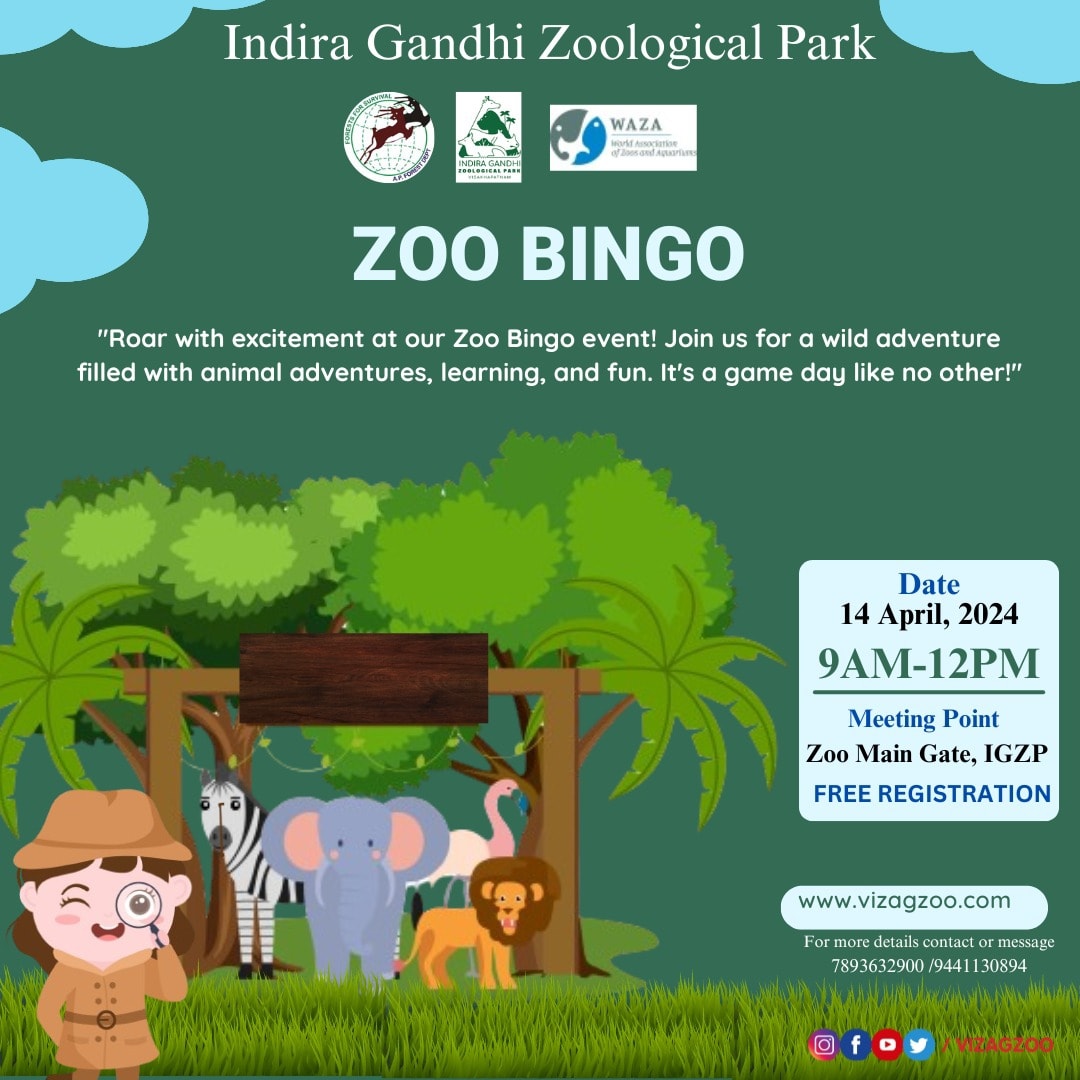 Spotting stripes, hearing roars, and finding feathers! Join us for an adventurous game of Zoo Bingo! @CZA_Delhi @moefcc @waza @NandaniSalaria