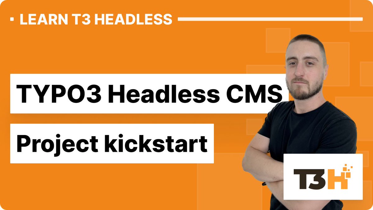 🚀 This video is your ultimate guide to kickstarting a project with #TYPO3 Headless. By the end of this session, you’ll be equipped to set up a robust Headless #CMS environment seamlessly 👉🏻youtu.be/6faFOJB_9I4?fe…