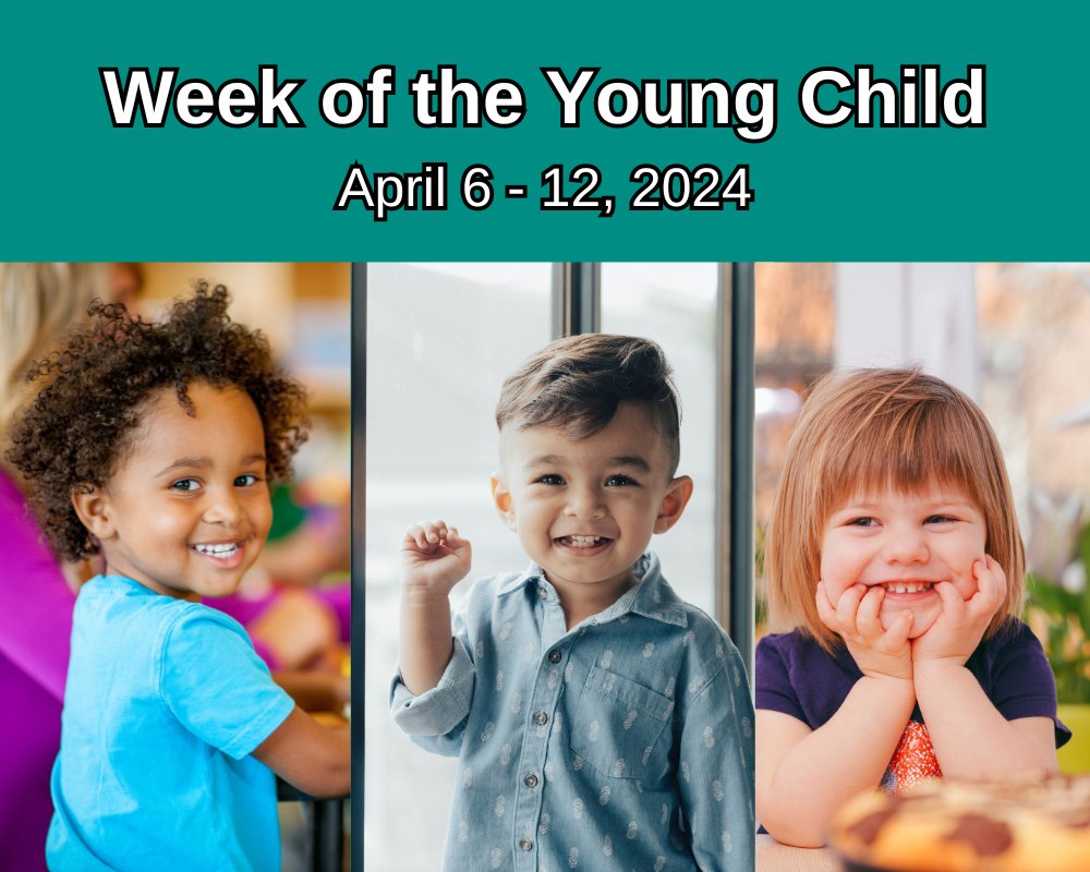 The NAEYC recognizes this week (April 6-12) as the #WeekoftheYoungChild'. At GWAEA, we are fortunate to have so many dedicated staff supporting children birth-preschool age. Our staff have created a document that outlines our Early Education Services. gwaea.org/wotyc