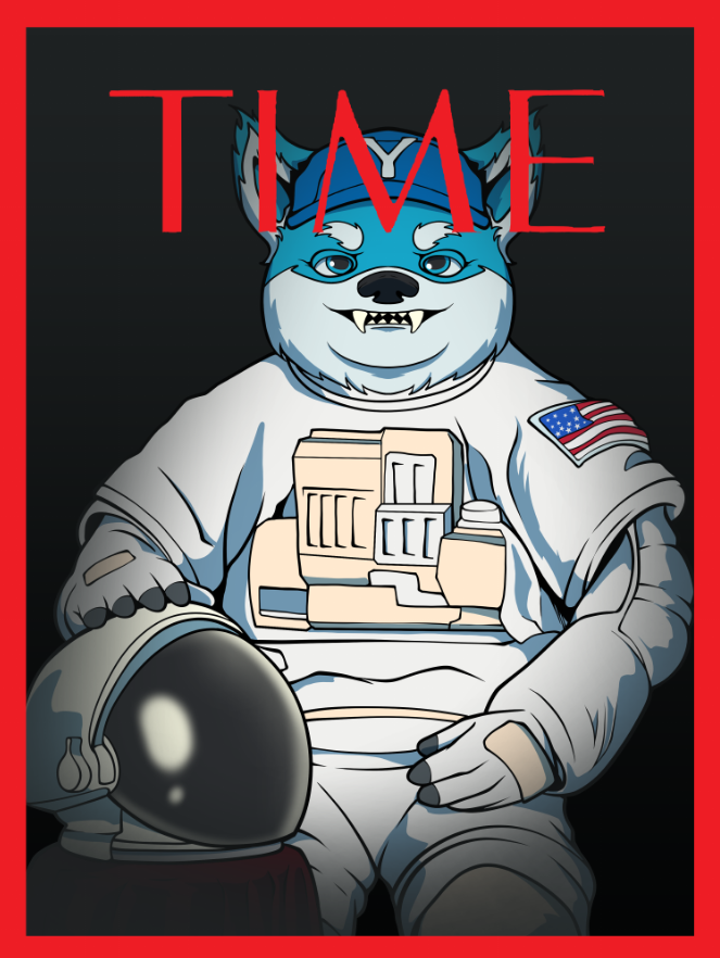 First blue dog on the moon $YEET on #BASE #BASEChain