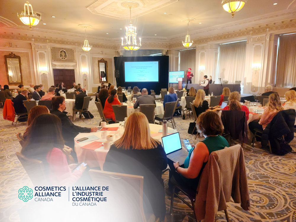 Our Spring Regulatory Workshop is underway at the beautiful @fairmontlaurier. Here's a look at what we'll be covering today: cosmeticsalliance.ca/wp-content/upl… #RegWorkshop